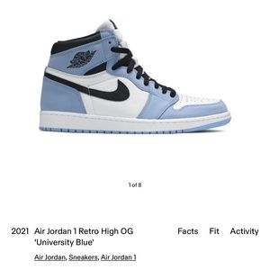 Air Jordan 1 Retro University Blues